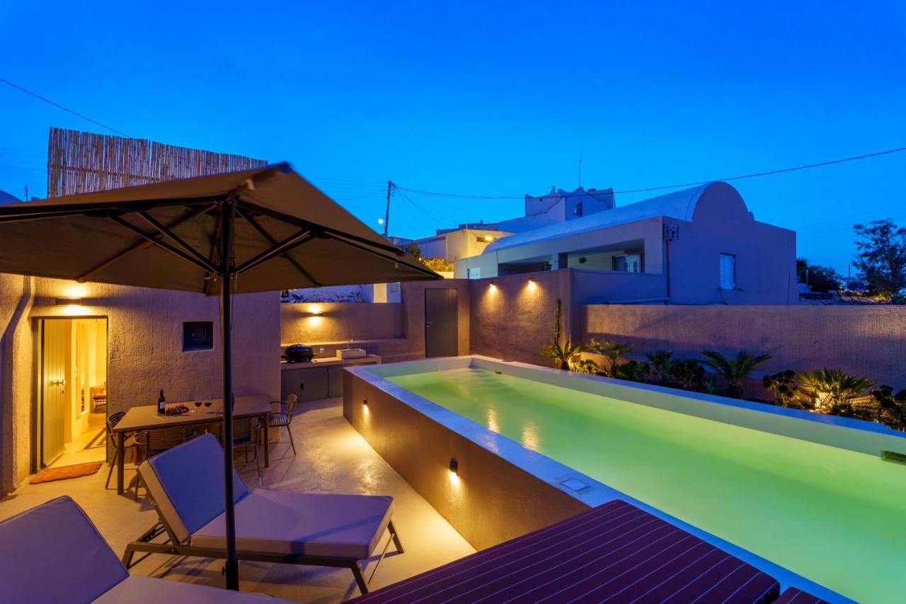 Present Perfect Villa - Private Pool Firostefani Exterior foto